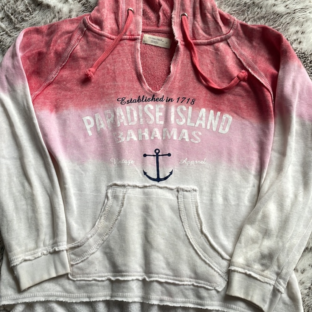 Ocean Drive Front Cropped Hoodie